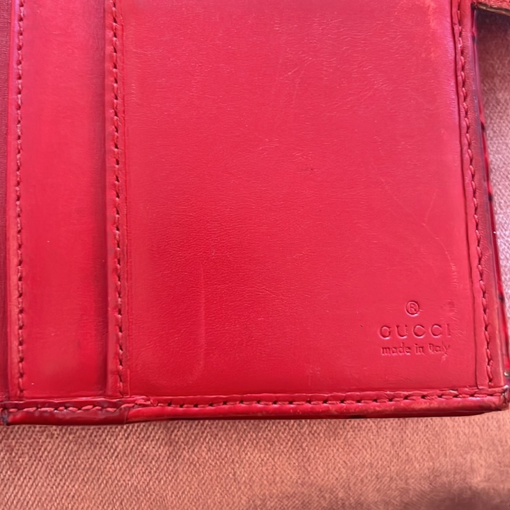 Gucci Red Women's Wallet - Picture 4 of 5